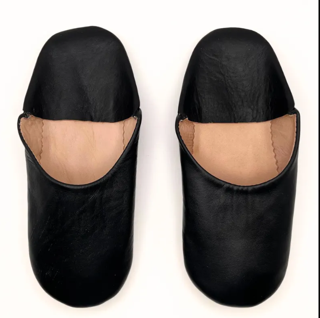 Moroccan Women Slippers, handmade from soft Organic Leather Perfuct for the House ,Best Gift Idea