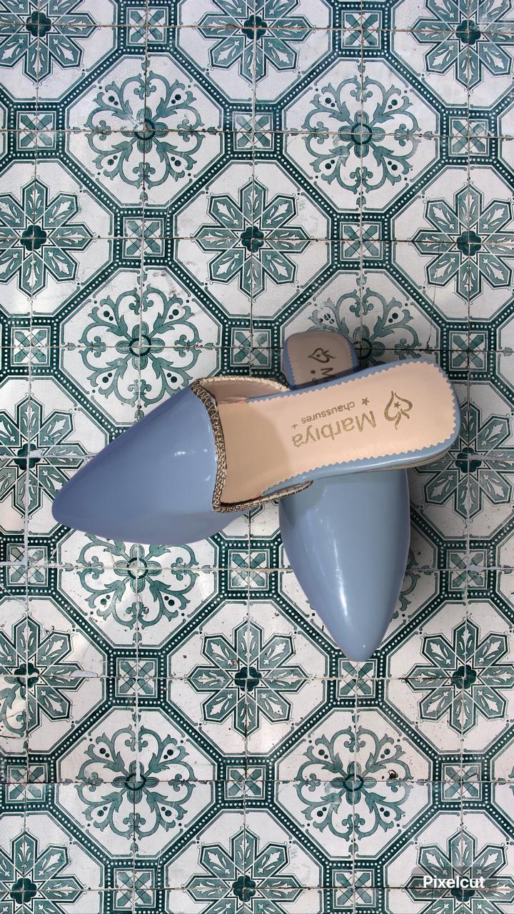Luxury Moroccan Velvet Babouche – Handmade Artisan Slippers