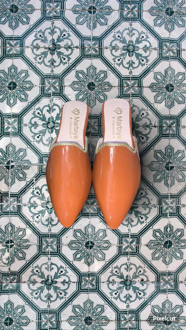 Luxury Moroccan Velvet Babouche – Handmade Artisan Slippers