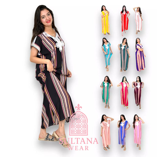 Morrocan Aid Party Caftan, Marrakech Maxi Dress